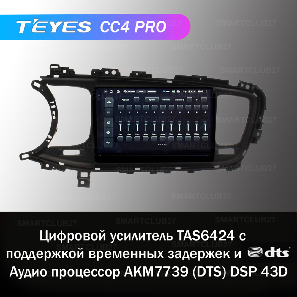 Teyes CC4 Pro 9" для KIA Optima, K5 2014-2016