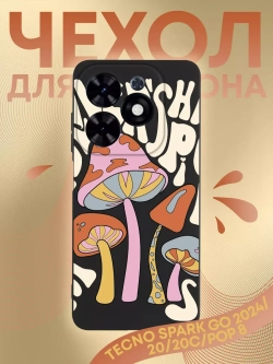 Чехол на Tecno Spark 20, 20C с принтом
