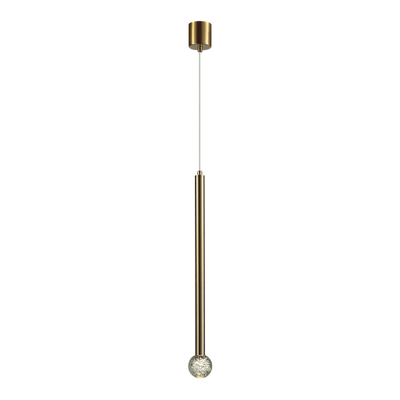 4374/3LA HIGHTECH ODL26 279 светильник золото/хрустальн. стекло/металл IP20 LED 3W 400Лм 3000K 220-240V FIANO