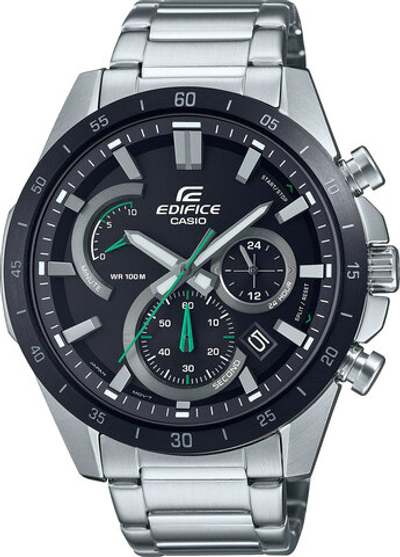 Японские наручные часы Casio Edifice EFR-573DB-1A с хронографом