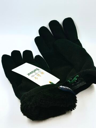 Barbour перчатки Black Coalford Fleece Gloves размер L