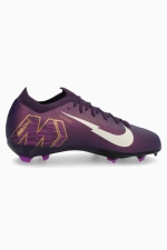 Бутсы Nike Zoom Mercurial Vapor 16 Pro Mbappe FG Junior - фиолетовый