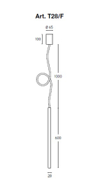 Tubo T28F/CM