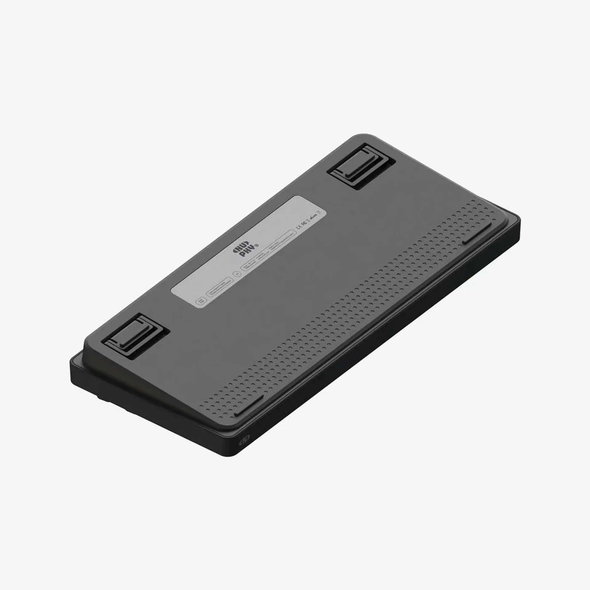 NuPhy Node 75 High Ink Gray — нижняя сторона и ножки