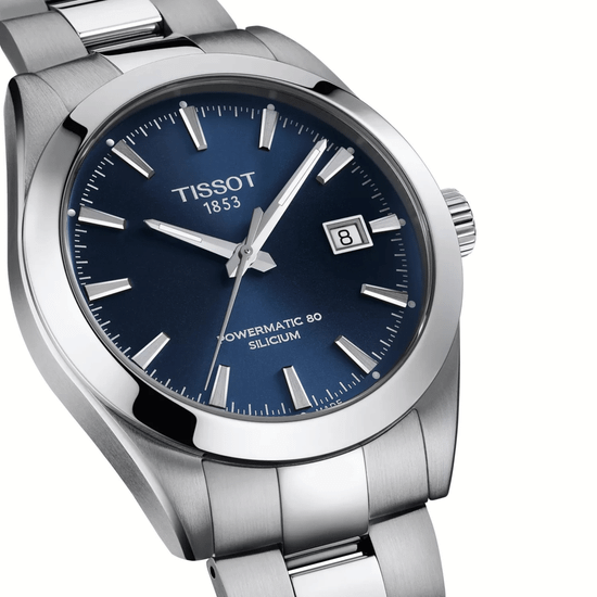 Tissot T127.407.11.041.00 мужские часы на браслете с автоматическим механизмомTissot Gentleman