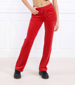спортивные штаны del ray Juicy Couture - красный(JCAP180)