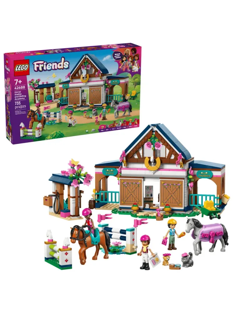 Конструктор Friends 42688 Конюшня и школа верховой езды