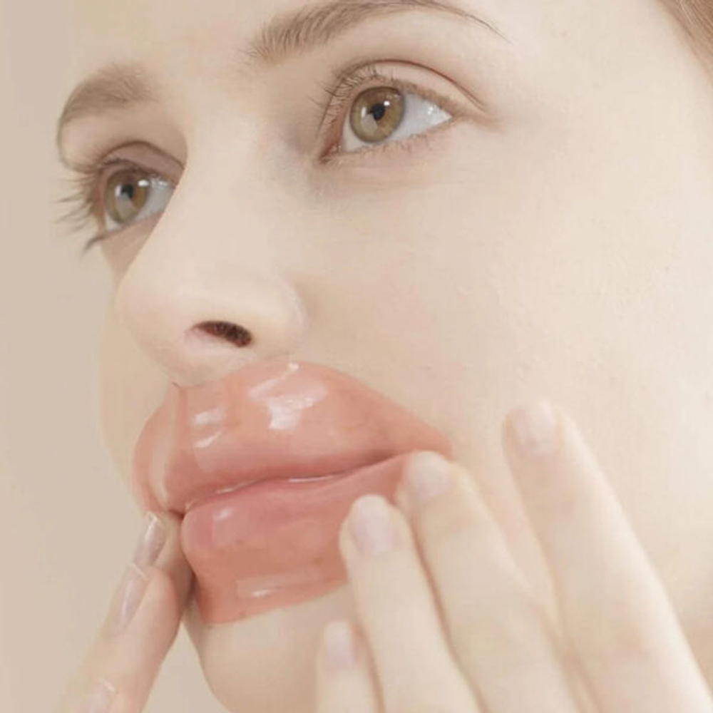 Гидрогелевые патчи для губ с розой BeauuGreen Hydrogel Glam Lip Mask Rose, 1шт (3г)
