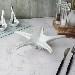 Блюдо для подачи 24 см h6 см для закусок Звезда Gray Starfish Frutti di Mare P.L. [1]