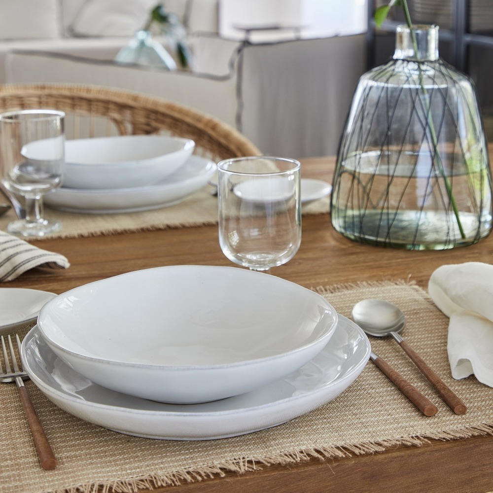 Тарелка глубокая 21.7см Costa Nova Livia White LNP221-02202F