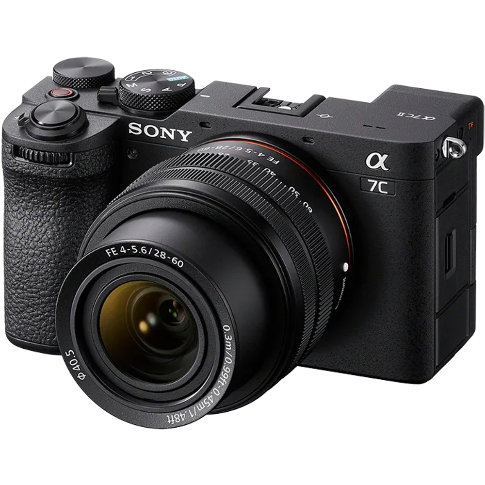 Цифровая фотокамера Sony Alpha a7C II Kit 28–60mm f/4-5.6. Черный