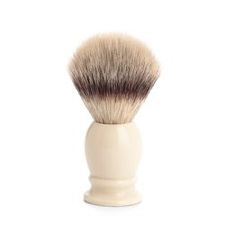 Помазок MUEHLE CLASSIC, фибра высшей категории Silvertip, смола, цвет слоновой кости, размер M (31 K 257)