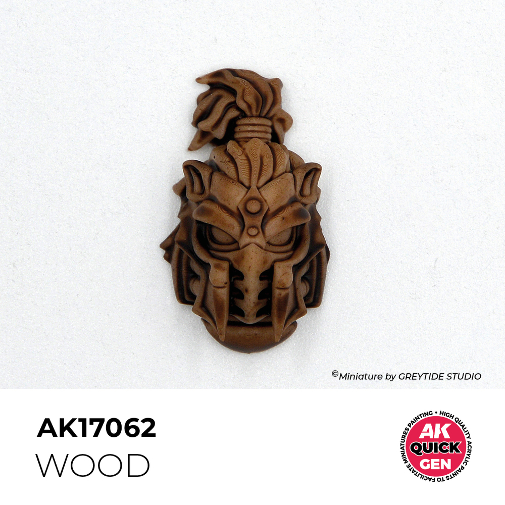 AK Interactive Wood Quick Gen - контрастная акриловая краска, 18 мл