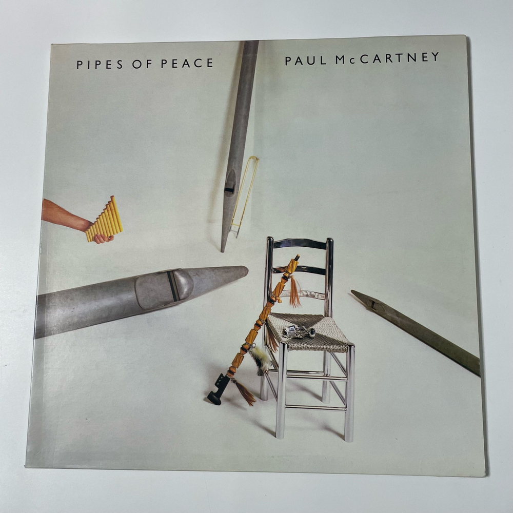 Винтажная виниловая пластинка LP Paul McCartney Pipes Of Peace (Англия 1983)
