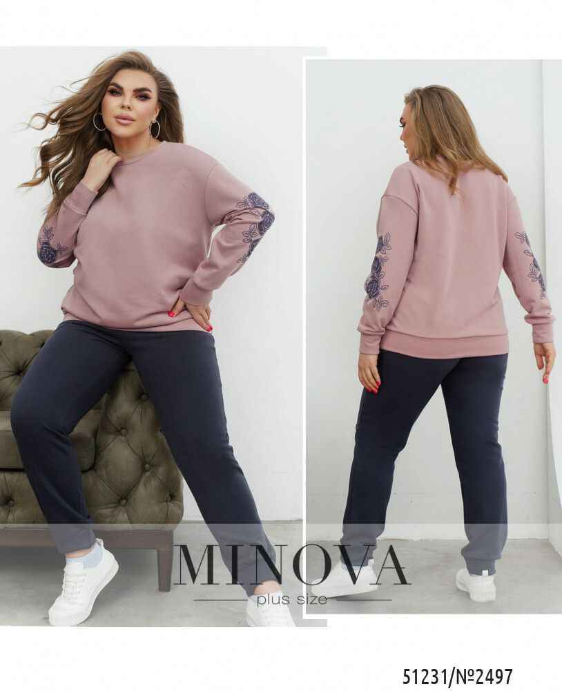 Костюм 2497-фреза-графит Minova Костюм 2497-фреза-графит Minova
