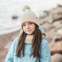 Снуд вязаный "Ваниль"