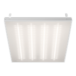 Светильник LED ДВО Грильято VS224-IP65 56W-6600Lm 6000К микропризма с БАП 1ч 588х588х48мм VS