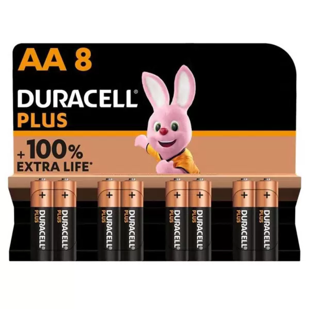 DURACELL PLUS AA BL8