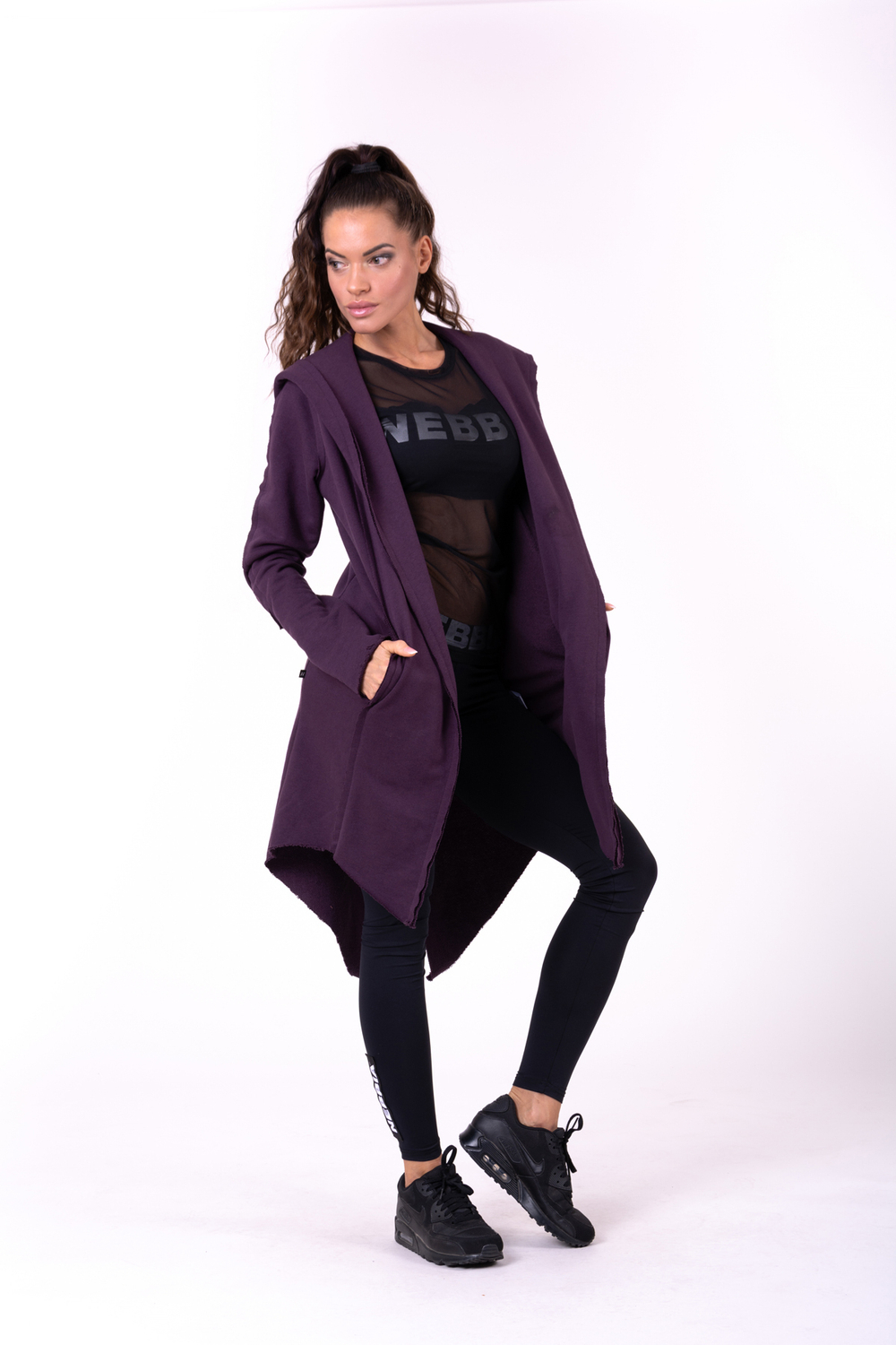 КАРДИГАН NEBBIA TAIL COAT JACKET 681 BLACK