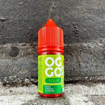 Купить Жидкость OGGO Sour Salt - Киви Лимон Клюква 30 мл