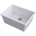 Кухонная мойка Omoikiri Okinoshima 61-U/I-IB Glossy Natceramic