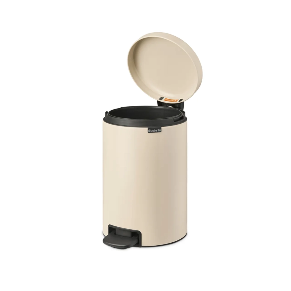 Brabantia Контейнер для мусора NewIcon 12л, мягкий бежевый 149924