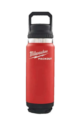 Термос Milwaukee PACKOUT CHUG LID красный, 532 мл 4932493991