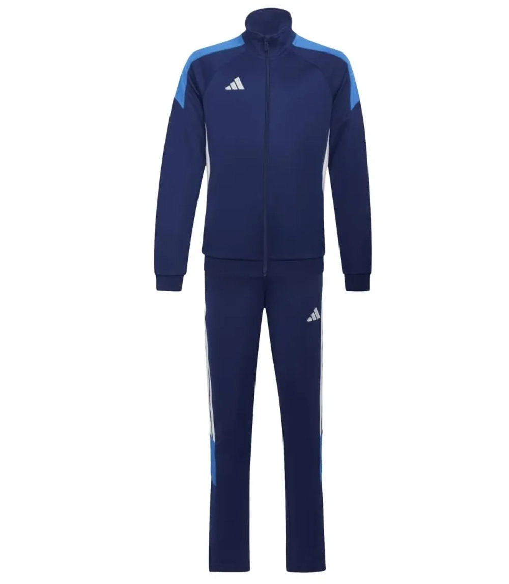 Детский теннисный костюм Adidas Tiro 26 Essentials - dark blue/bright royal/white