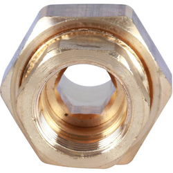 Разъемное соединение американка ВН, уплотнение под гайкой o-ring кольцо 3/8 STOUT