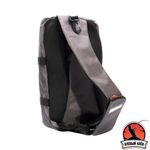 Сумка-рюкзак рыболовная "СЛЕДОПЫТ" Sling Shoulder Bag, 44х24х17 см, цв. Серый