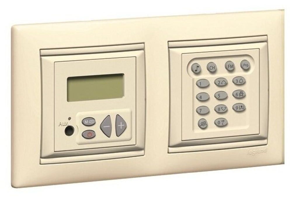 Рамка Legrand Valena 2 поста горизонтальный монтаж слоновая кость Leg 774352 - 2 шт