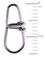 Застежки LJ Pro Series CROSSLOCK 003 7шт.