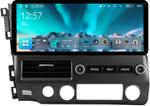 Магнитола для Honda Civic 8 4d 2005-2012 (левый руль) - Teyes CC4 монитор 12.3" 2K QLED + рамка LUX, Android 14, Быстрейшая, Snapdragon 680, DSP, CarPlay, 4G SIM-слот
