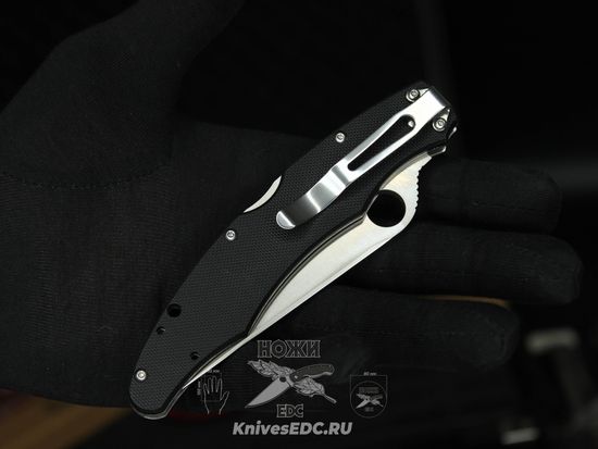Складной нож Steelclaw Коп-1 сталь D2, рукоять G10 черный