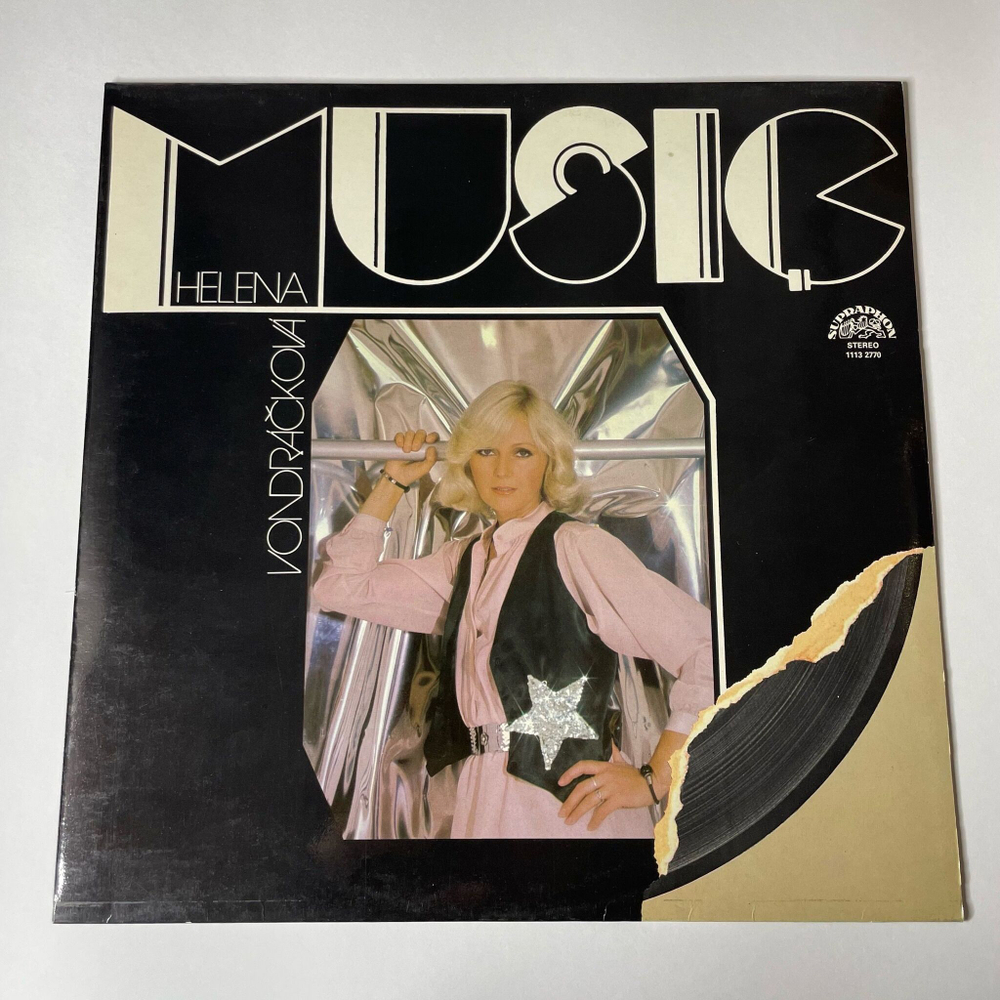 Винтажная виниловая пластинка LP Helena Vondrackova Music (Чехословакия 1980)