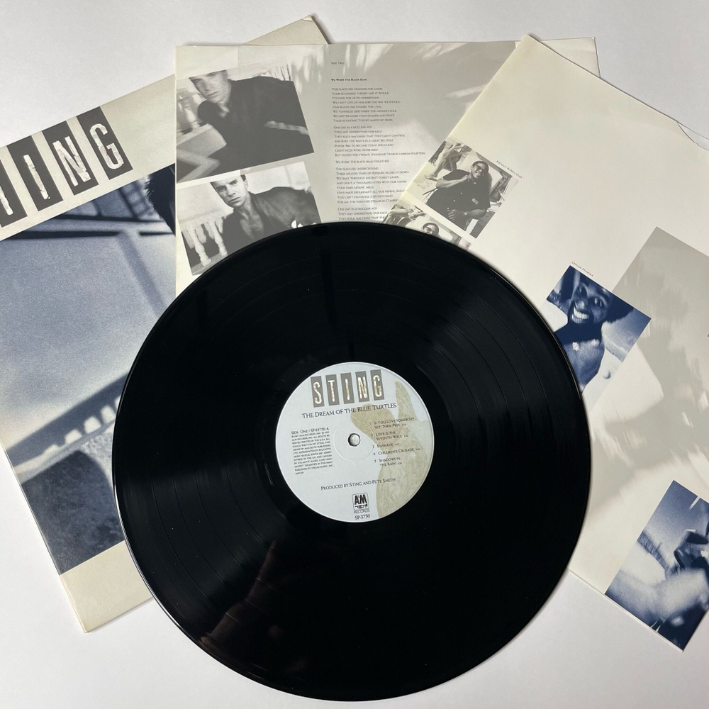 Винтажная виниловая пластинка LP Sting The Dream Of The Blue Turtles (USA 1985) Russians