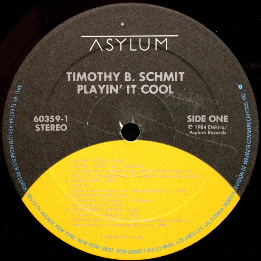 Timothy B. Schmit / Playin' It Cool (LP)