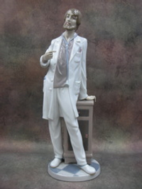 Тарелка. Фарфор. Доктор. Lladro. Испания