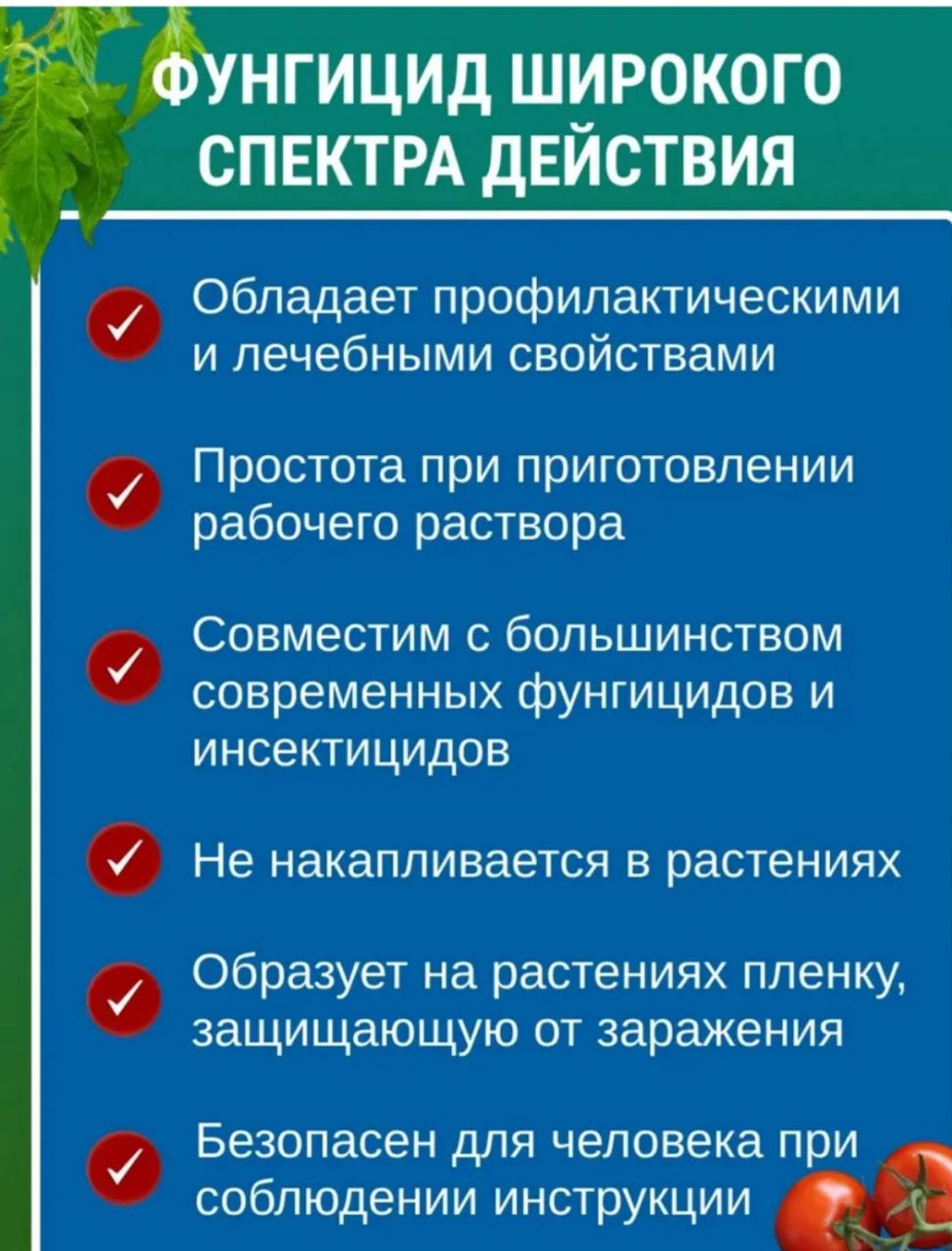 Хом,, 40 г Средство для защиты растений от болезней
