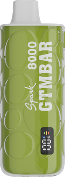 ОЭС (М) GTM BAR Spark 8000 Sour Apple (Кислое Зеленое яблоко)