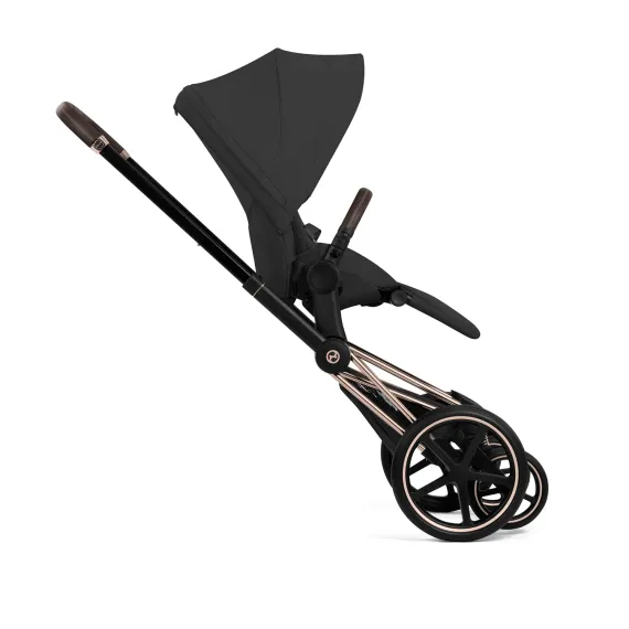 Детская коляска Cybex Priam V Style 2 в 1 Sepia Black на раме Rosegold