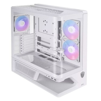 Корпус Midi-Tower MSI MPG VIXTA 300R PZ W ARGB, белый (306-7G35W21-JA4)