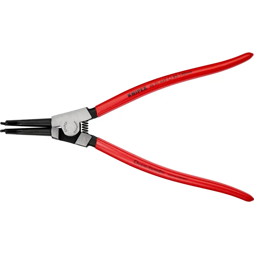 Щипцы для стопорных колец черненые 310 мм Knipex 46 31 A42