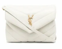 Сумка Saint Laurent Loulou Toy белый
