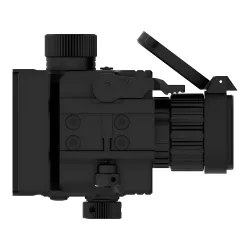 Коллиматор тепловизионный Gaut Nova TD 325L, x1-4, 384х288, D25мм дальномер - вид снизу, крепление