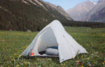 Палатка Naturehike Cloud Up UL Si 1-местная, алюминиевый каркас, серая, CNK2450WS017-G1