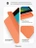 Чехол книжка для iPad 7/8/9 (10,2")/ Pro (10,5") Gurdini Milano Series Orange