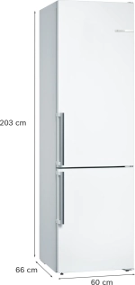 Двухкамерный холодильник Bosch KGN39VWEQ