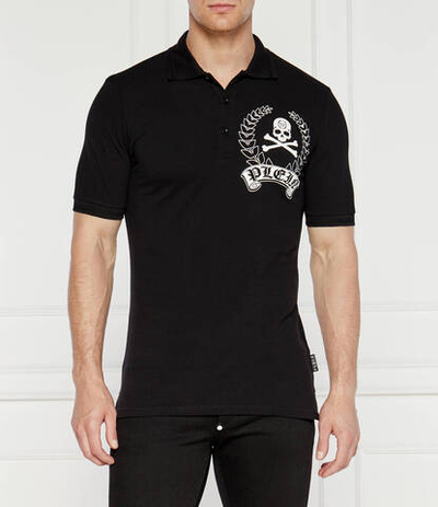 Поло Philipp Plein - черный(MTK7357 PJY002N)