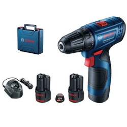 Аккумуляторная дрель-шуруповерт Bosch GSR 120-LI 2.0Ah x2 Case 06019G8020